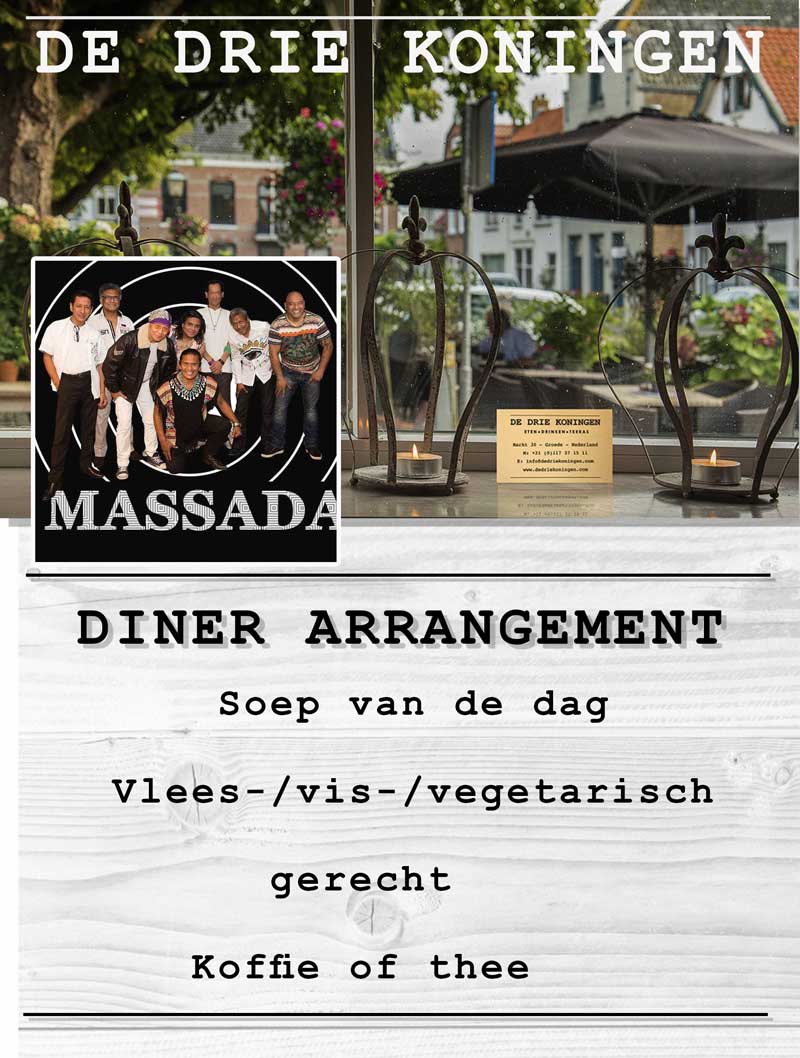 Diner-Arrangement-Massada-drie-koningen